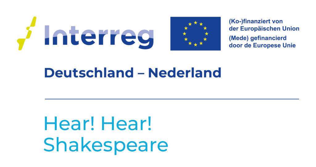 Logo Interreg Hear! Hear! Shakespeare