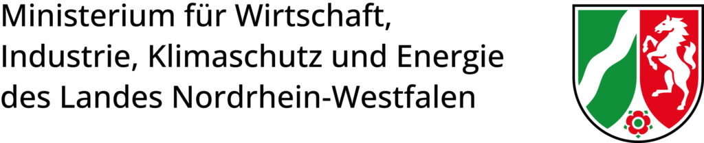Logo Ministerium für Wirtschaft, Industrie, Klimaschutz und Energie des Landes NRW (MWIKE NRW)